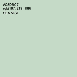 #C5DBC7 - Sea Mist Color Image