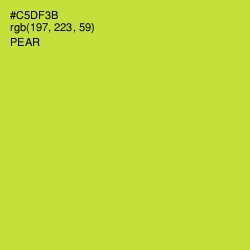 #C5DF3B - Pear Color Image