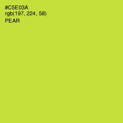 #C5E03A - Pear Color Image