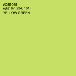 #C5E065 - Yellow Green Color Image