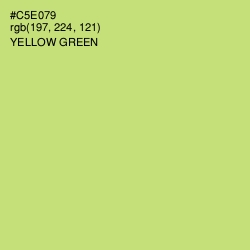 #C5E079 - Yellow Green Color Image