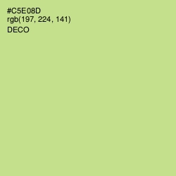 #C5E08D - Deco Color Image