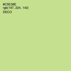 #C5E08E - Deco Color Image