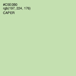 #C5E0B0 - Caper Color Image
