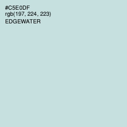 #C5E0DF - Edgewater Color Image