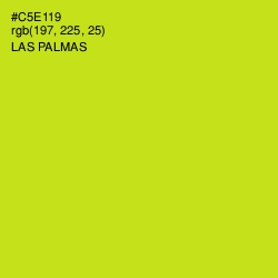 #C5E119 - Las Palmas Color Image