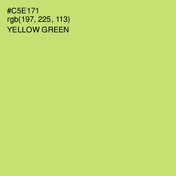 #C5E171 - Yellow Green Color Image