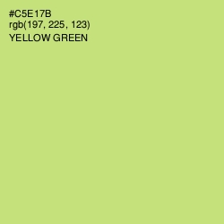 #C5E17B - Yellow Green Color Image