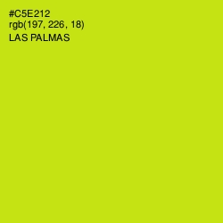 #C5E212 - Las Palmas Color Image