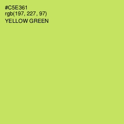 #C5E361 - Yellow Green Color Image