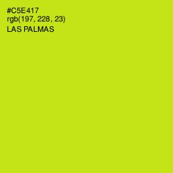 #C5E417 - Las Palmas Color Image