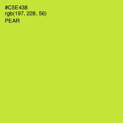 #C5E438 - Pear Color Image