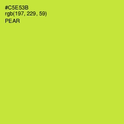 #C5E53B - Pear Color Image