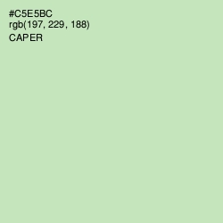 #C5E5BC - Caper Color Image