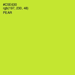#C5E630 - Pear Color Image