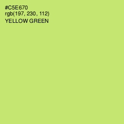 #C5E670 - Yellow Green Color Image