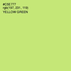 #C5E777 - Yellow Green Color Image