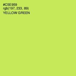 #C5E959 - Yellow Green Color Image