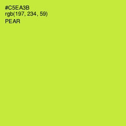 #C5EA3B - Pear Color Image