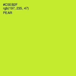 #C5EB2F - Pear Color Image