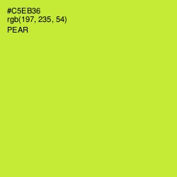 #C5EB36 - Pear Color Image