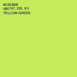 #C5EB5B - Yellow Green Color Image