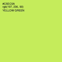 #C5EC5A - Yellow Green Color Image