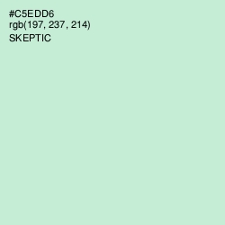 #C5EDD6 - Skeptic Color Image