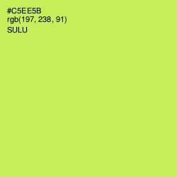 #C5EE5B - Sulu Color Image