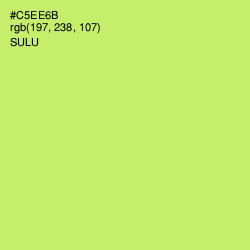 #C5EE6B - Sulu Color Image