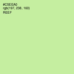 #C5EEA0 - Reef Color Image