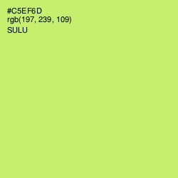 #C5EF6D - Sulu Color Image