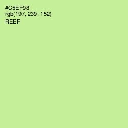 #C5EF98 - Reef Color Image