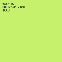 #C5F16C - Sulu Color Image