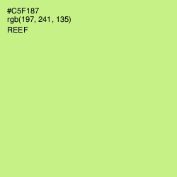 #C5F187 - Reef Color Image