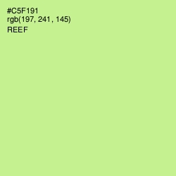 #C5F191 - Reef Color Image