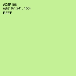 #C5F196 - Reef Color Image