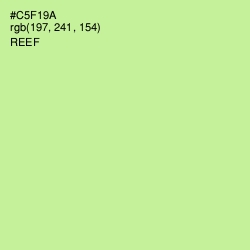 #C5F19A - Reef Color Image