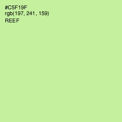 #C5F19F - Reef Color Image