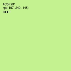 #C5F291 - Reef Color Image