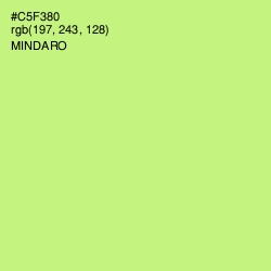#C5F380 - Mindaro Color Image
