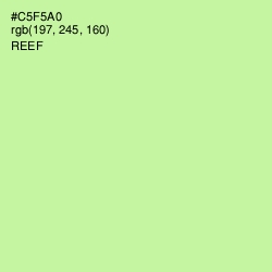 #C5F5A0 - Reef Color Image