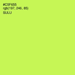 #C5F655 - Sulu Color Image