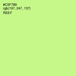 #C5F789 - Reef Color Image