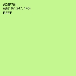 #C5F791 - Reef Color Image