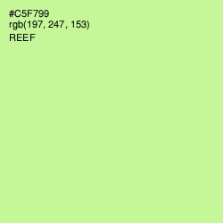 #C5F799 - Reef Color Image