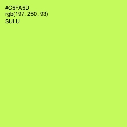 #C5FA5D - Sulu Color Image
