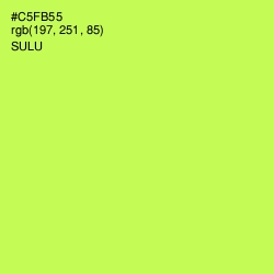 #C5FB55 - Sulu Color Image