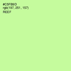 #C5FB9D - Reef Color Image