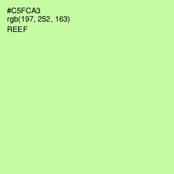 #C5FCA3 - Reef Color Image